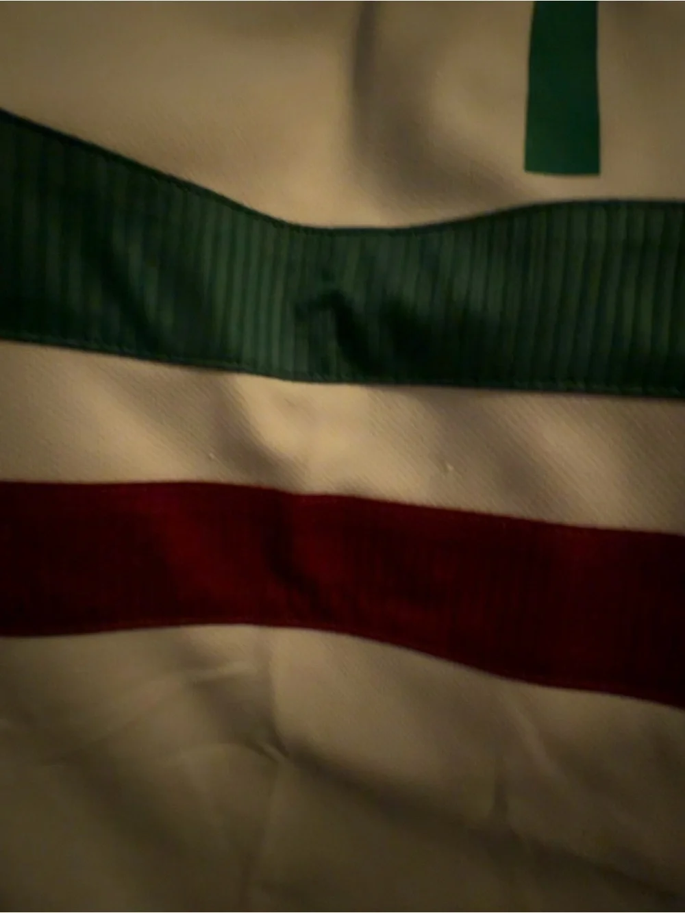 Adidas 2018 Russia WC Carlos Vela #11 Jersey with Green and Maroon Stripes